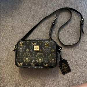 RETIRED Dooney & Bourke Disneyland Haunted Mansion Anniversary Crossbody Bag